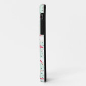 Flamingo Bird met veren Case-Mate iPhone Case (Achterkant/links)