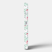 Flamingo Bird met veren Case-Mate iPhone Case (Achterkant / Links)
