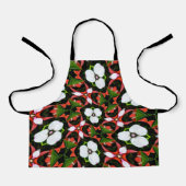 Flamingo bloemen patroon schort (Voorkant)