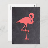 Flamingo Briefkaart (Voorkant / Achterkant)
