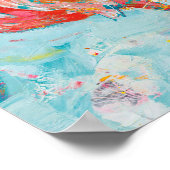 Flamingo Bright Poster (Hoek)