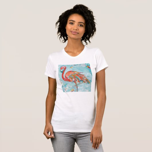 Flamingo Bright T-shirt (Voorkant volledig)
