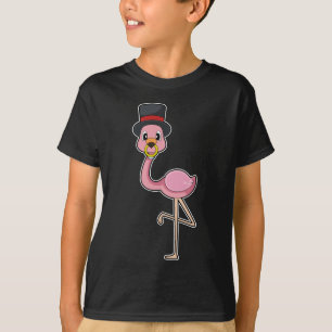 Flamingo Bruiloft Trouwring Huwelijk T-shirt