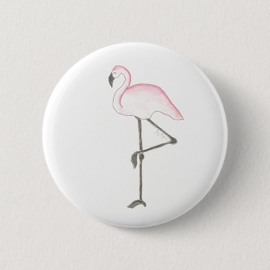 Flamingo Button (Voorkant)