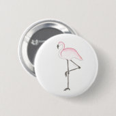 Flamingo Button (Voorkant /achterkant)