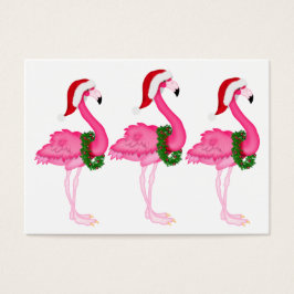 Flamingo Cadeaukaart / Label Visitekaartjes