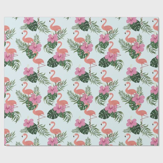 Flamingo Cadeaupapier (Vlak)