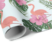 Flamingo Cadeaupapier (Rol Hoek)
