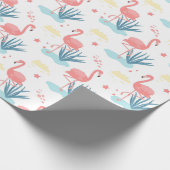 Flamingo Cadeaupapier (Hoek)