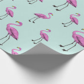 Flamingo Cadeaupapier (Hoek)