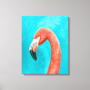 Flamingo Canvas Afdruk