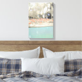 Flamingo Canvas Art Afdruk (Insitu (Slaapkamer))