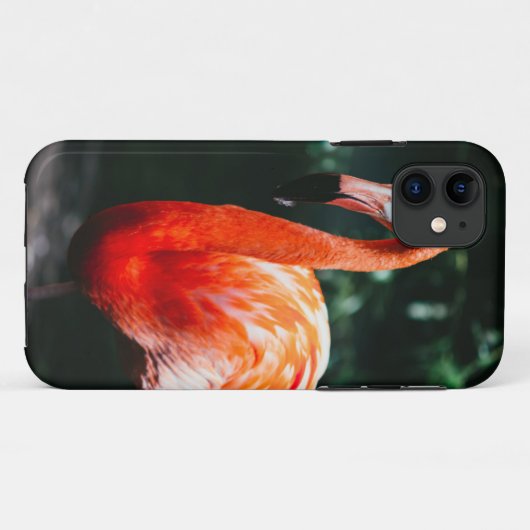 Flamingo Case-Mate iPhone Case (Achterkant (horizontaal))