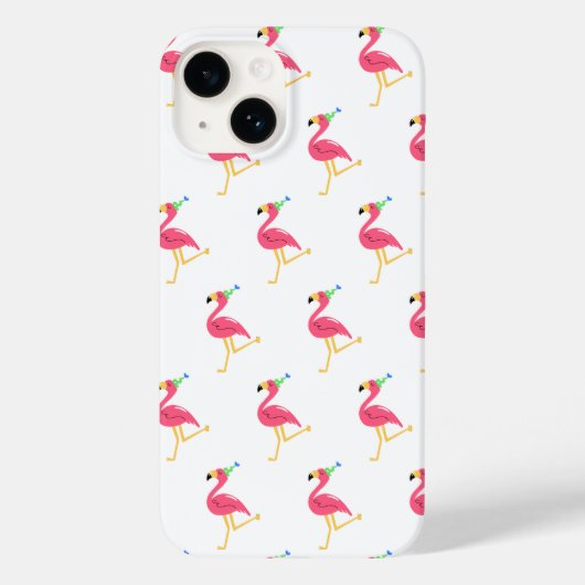 Flamingo Case-Mate iPhone Case (Achterkant)
