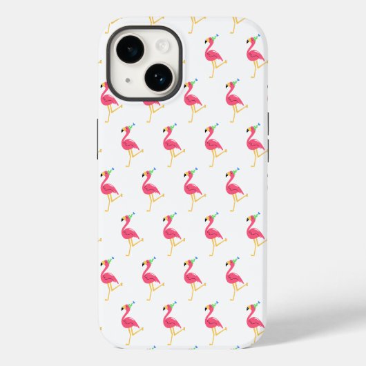 Flamingo Case-Mate iPhone Case (Achterkant)