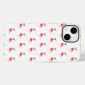 Flamingo Case-Mate iPhone Case (Achterkant (horizontaal))