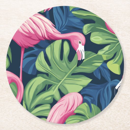 Flamingo Charm Onderzetter (Voorkant)