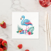 Flamingo Chucks en Parels Comma La Harris 2024 Servet (Insitu)