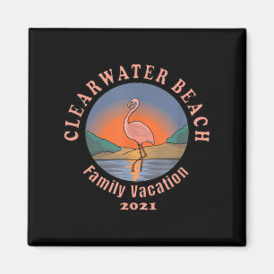 Flamingo Clearwater Beach Flamingo Vakantie 2021 Magneet