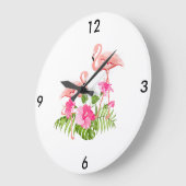 Flamingo Clock Grote Klok (Hoek)