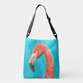Flamingo Crossbody Tas (Achterkant)