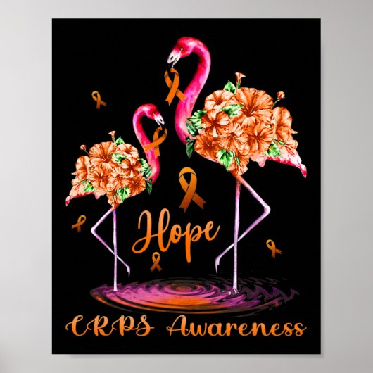 Flamingo CRPS Awareness Poster (Voorkant)