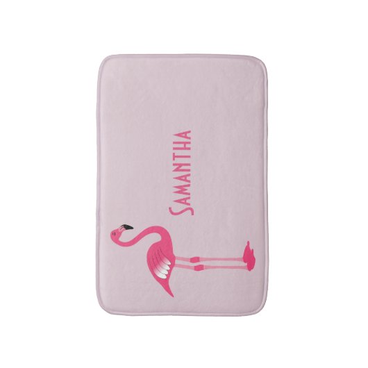 Flamingo Custom Bath Mat (Voorkant Verticaal)