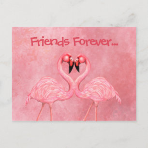 Flamingo Dance Briefkaart