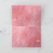 Flamingo Dance Kaart (Binnen)