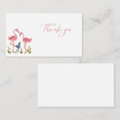 Flamingo Dank u Informatiekaartje (Voorkant / Achterkant)