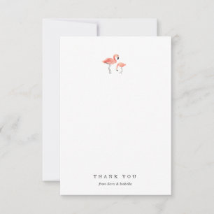 Flamingo Dank u Kaart