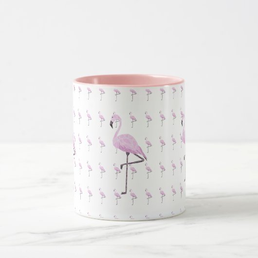 Flamingo de vidro - Glass Flamingo Mok (Midden)