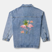 Flamingo Denim jas voor dames Denim Jacket (Achterkant)