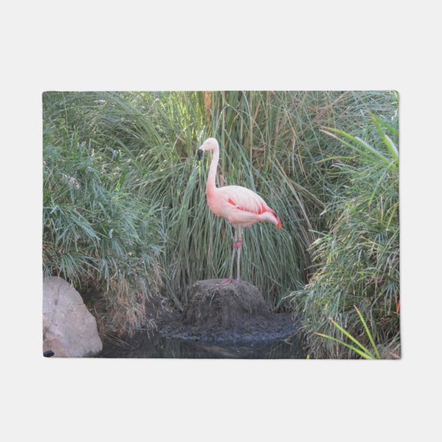 Flamingo Deurmat (Voorkant)