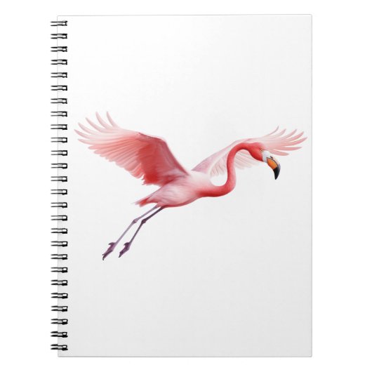 Flamingo dier vogel notitieboek (Voorkant)