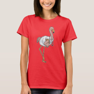 Flamingo Doctor Stethoscoop T-shirt