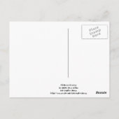 Flamingo Drink Briefkaart (Achterkant)