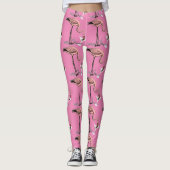 Flamingo Drink Martini Thunder_Cove Leggings (Voorkant)