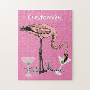 Flamingo Drink Martini Thunder_Cove Legpuzzel