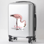 Flamingo Drink Martini Thunder_Cove Sticker (Koffer)
