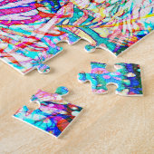 Flamingo Duet Legpuzzel (Zijkant)