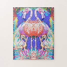 Flamingo Duet Legpuzzel