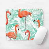 Flamingo en Mint Palm Muismat (Met muis)