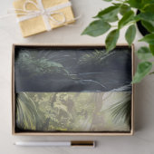 Flamingo en Oerwoud Waterval Decoupage Tissuepapier (Geschenk)