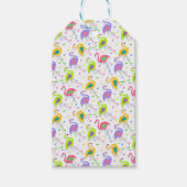 Flamingo en Palm Tree All Occasion Label Cadeaulabel (Voorkant)