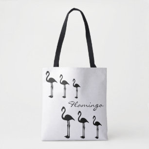 Flamingo Evolution Funky Canvas tas