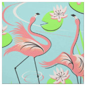 Flamingo Fandango Multi stof groot patroon (Swatch)