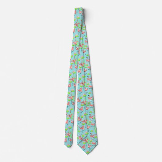 Flamingo Fandango Multi-stropdas Stropdas (Achterkant)