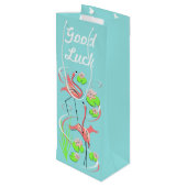 Flamingo Fandango Slim Duo Succes wijn Cadeautas (Achterkant Gekanteld)