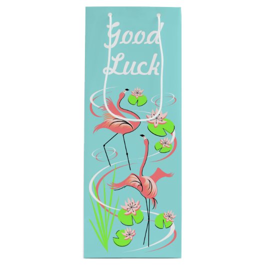 Flamingo Fandango Slim Duo Succes wijn Cadeautas (Voorkant)
